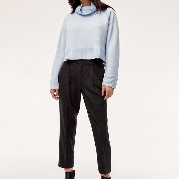 Aritzia Babaton Cohen Wool Cashmere Pant Size 2 - Picture 2 of 8